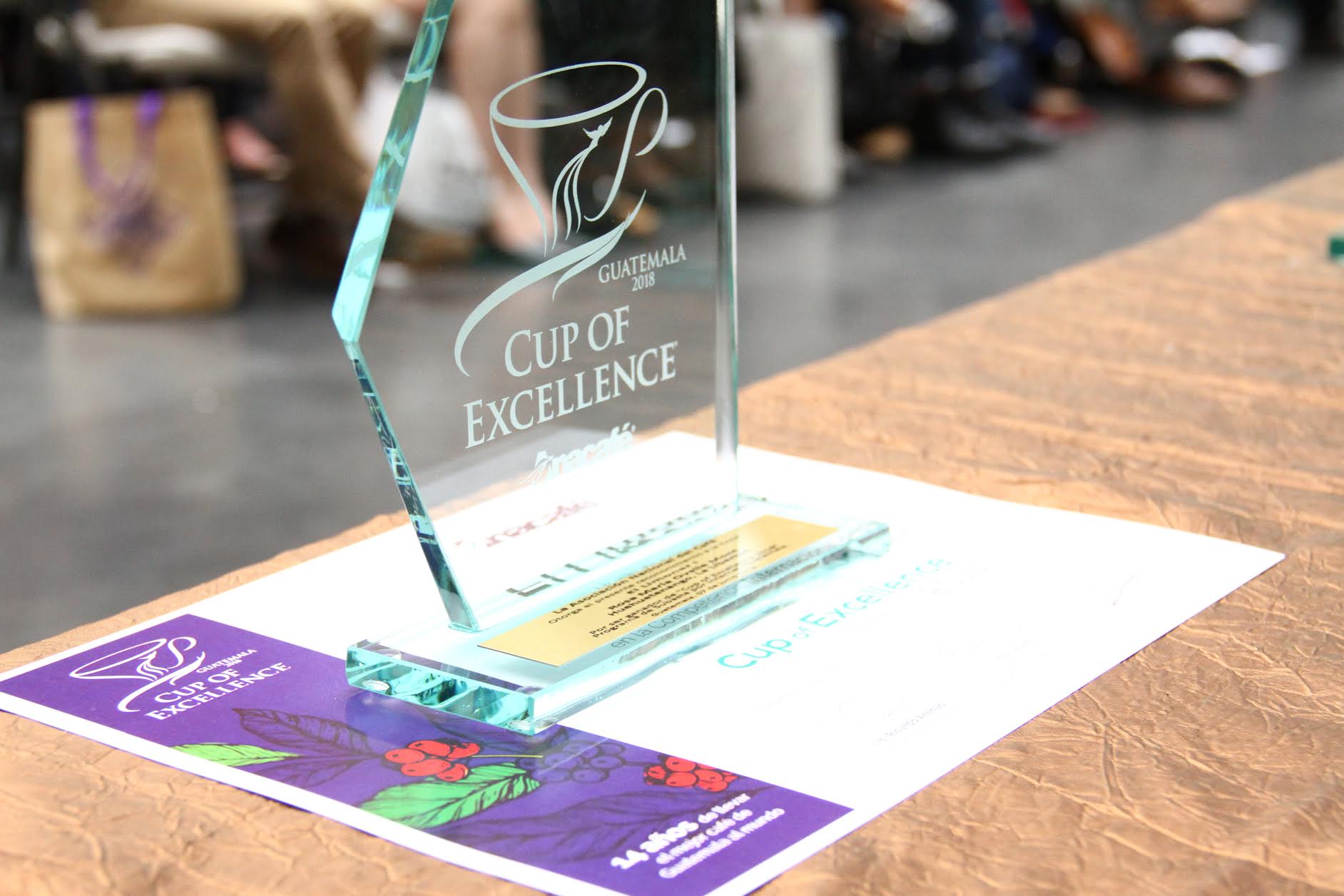 Reconocimiento-Cup of Excellence