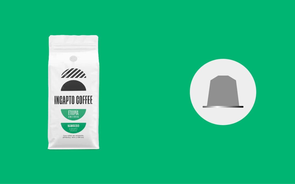 Équivalence des capsules de café Ethiopie