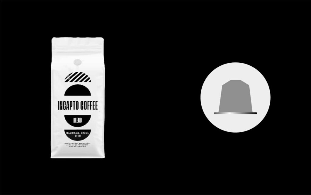 Équivalence des capsules de café Blend étiquette noire