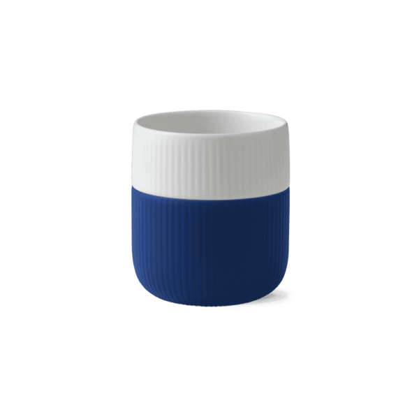 tasse bleue porcelaine