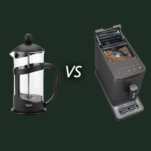 Diferencias entre cafetera manual y automática